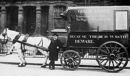 Horse drawn mission bus